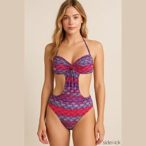 palmarosa one piece swimsuit NWT